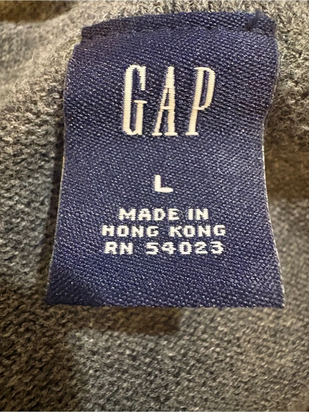 GAP men’s charcoal